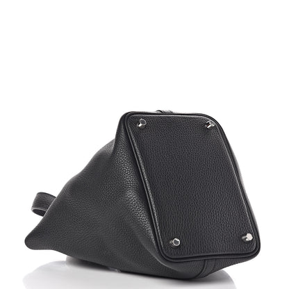 Hermes Taurillon Clemence Picotin Lock 18 PM Black 4 of 10
