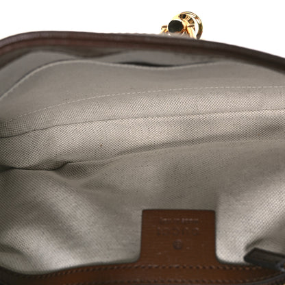 Gucci GG Supreme Monogram Azalea Calfskin Print Web Small Jackie 1961 Hobo Multicolor 5 of 10