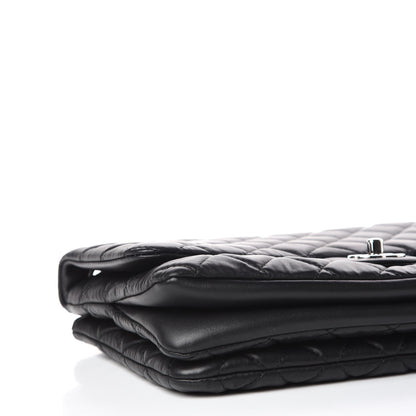Chanel Calfskin Quilted Tender Touch Flap Bag Black 9 of 11