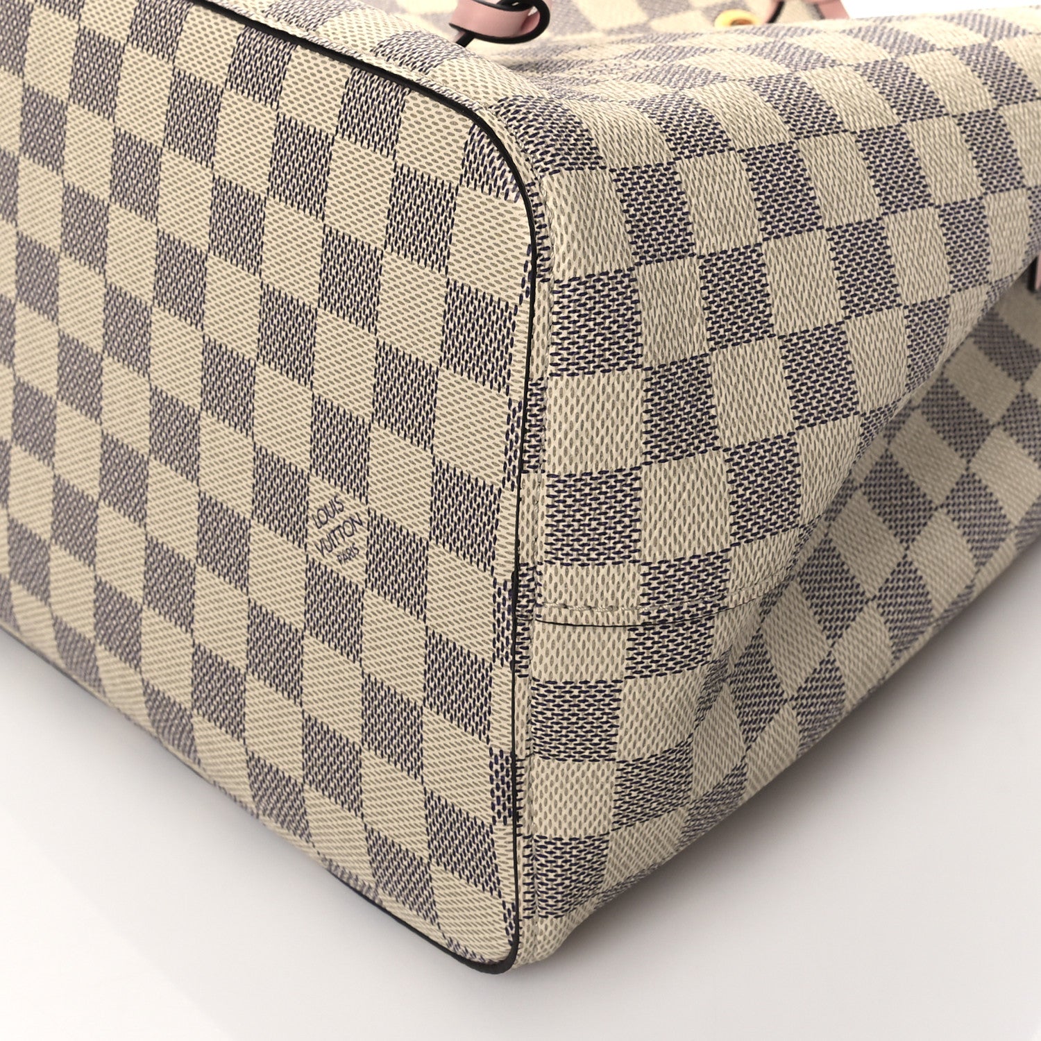 Louis Vuitton Damier Azur Neonoe MM Eau De Rose 9 of 9
