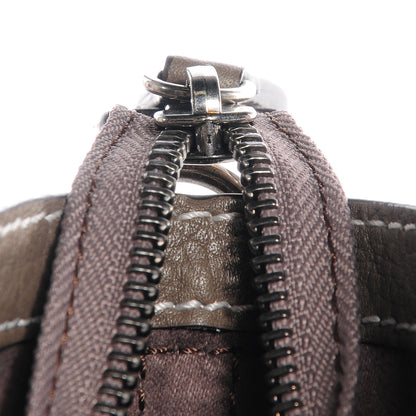 Celine Drummed Leather Nano Luggage Souris 6 of 8