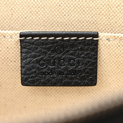 Gucci Dollar Calfskin Crystal Web Medium Dionysus Bamboo Top Handle Bag Black Black Diamond 6 of 11