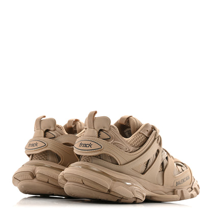 Balenciaga Mesh Nylon Womens Track Sneakers 38 Beige 5 of 9