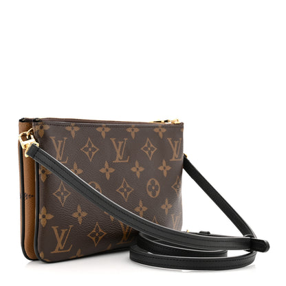 Louis Vuitton Reverse Monogram Giant Double Zip Pochette 3 of 10