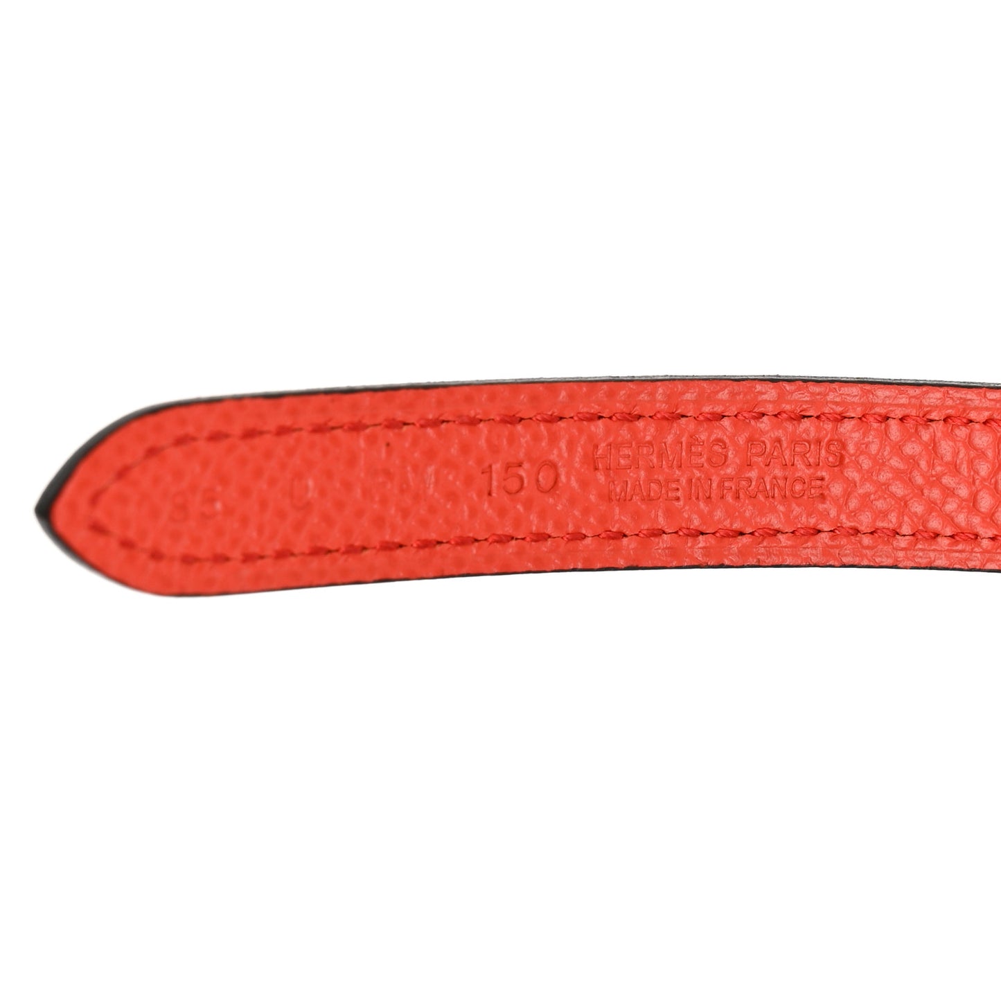 Swift Epsom Perforated 13mm Roulis Belt 85 34 Orange Rose Jaipur