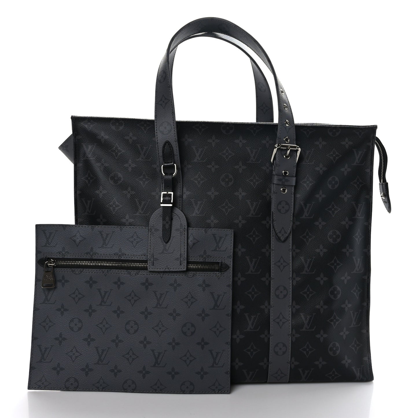 Monogram Eclipse Cabas Zippe GM Black