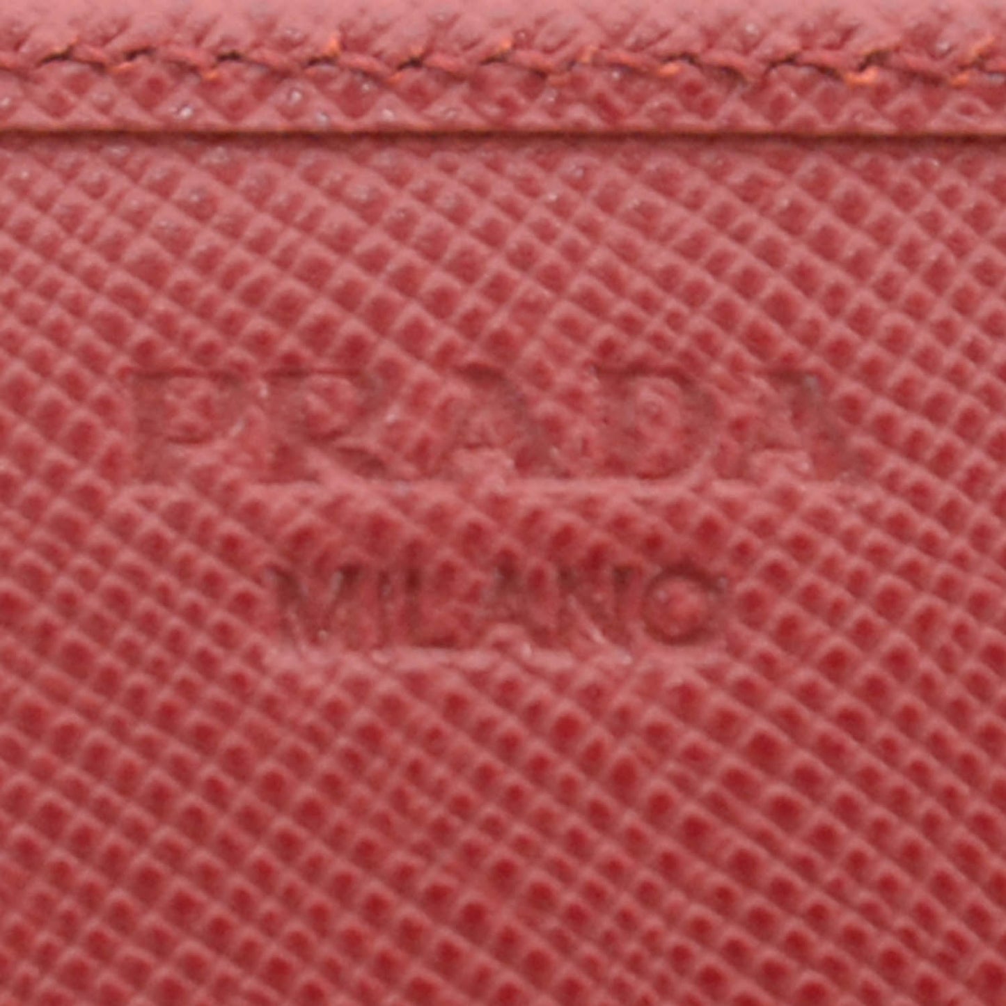 Saffiano Continental Flap Wallet Fuoco