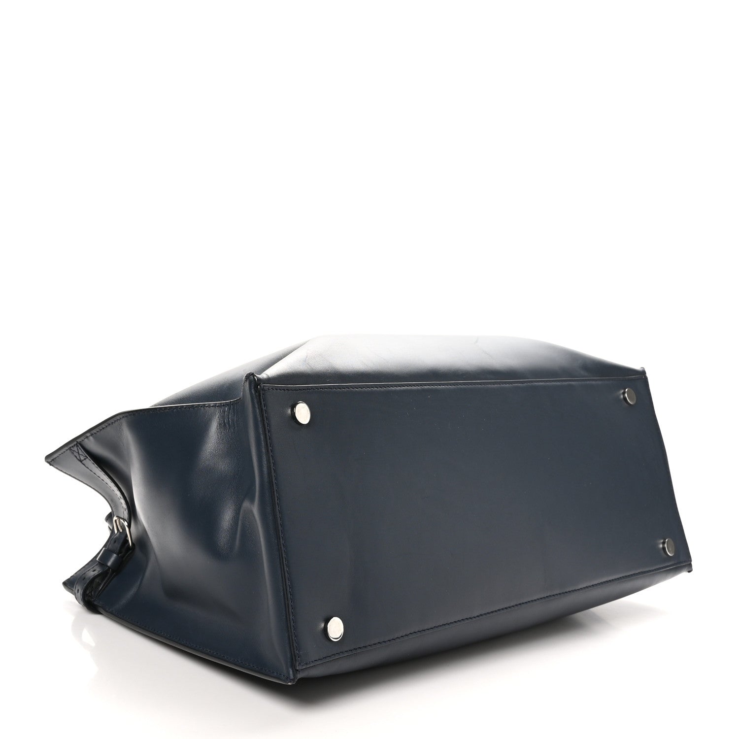 Balenciaga Calfskin Karung Padlock Nude Work S Top Handle Black Encre Orange Tang 5 of 11