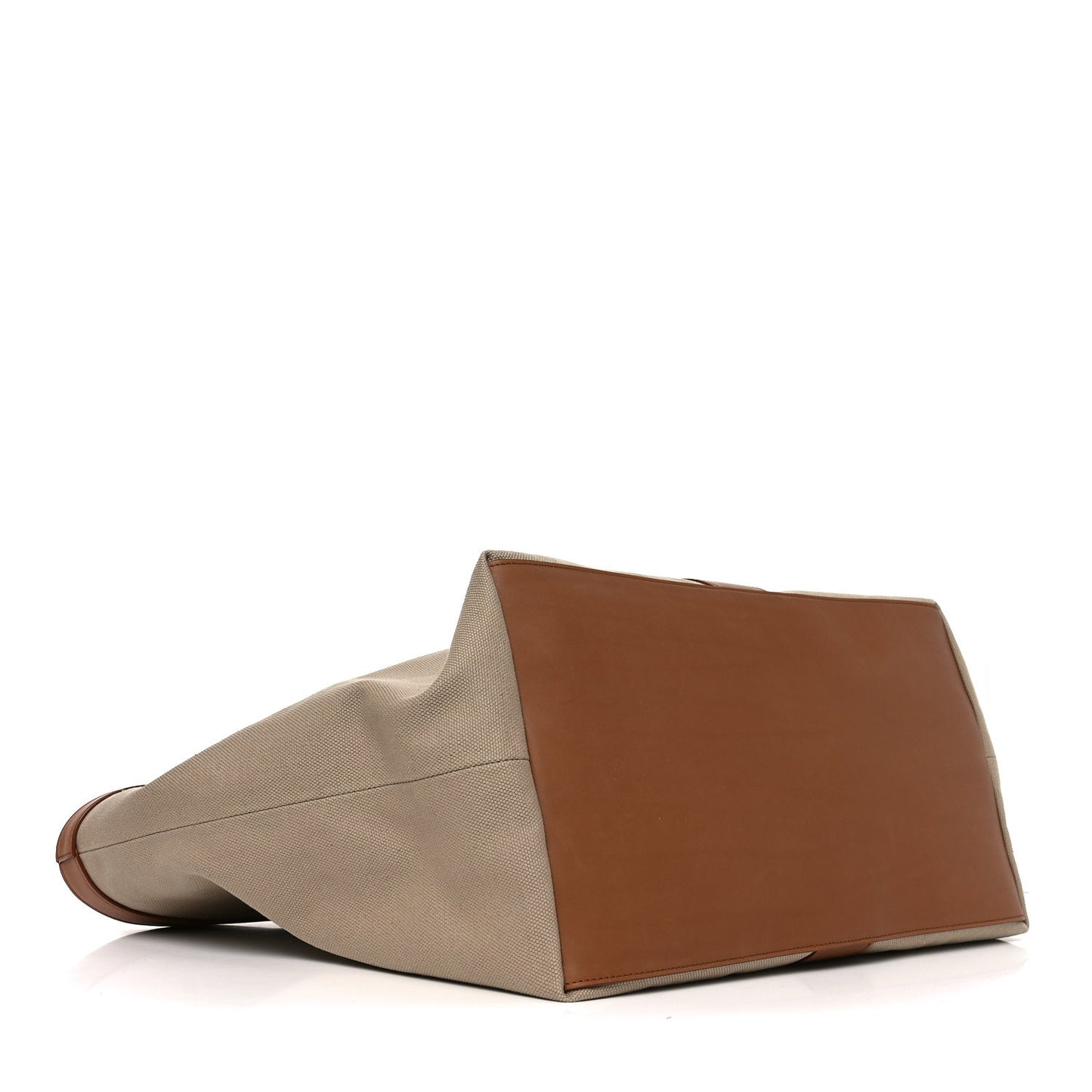 Canvas Calfskin Y Tote Desert Dust Brick