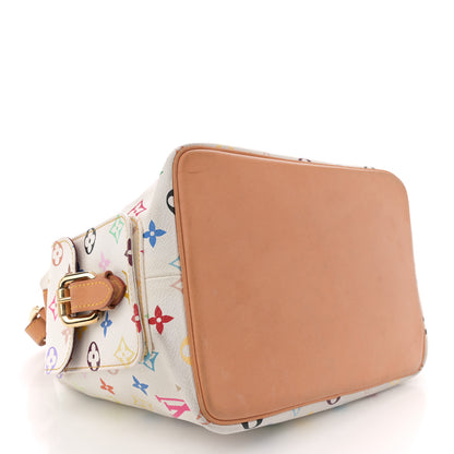 Louis Vuitton Monogram Multicolor Petit Noe White 4 of 10