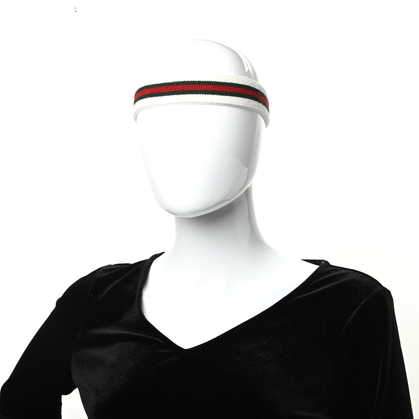 Viscose Elastic Web Headband White