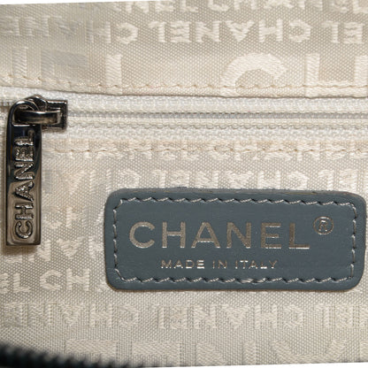 Chanel Caviar Square Stitched Tote Grey 6 of 7