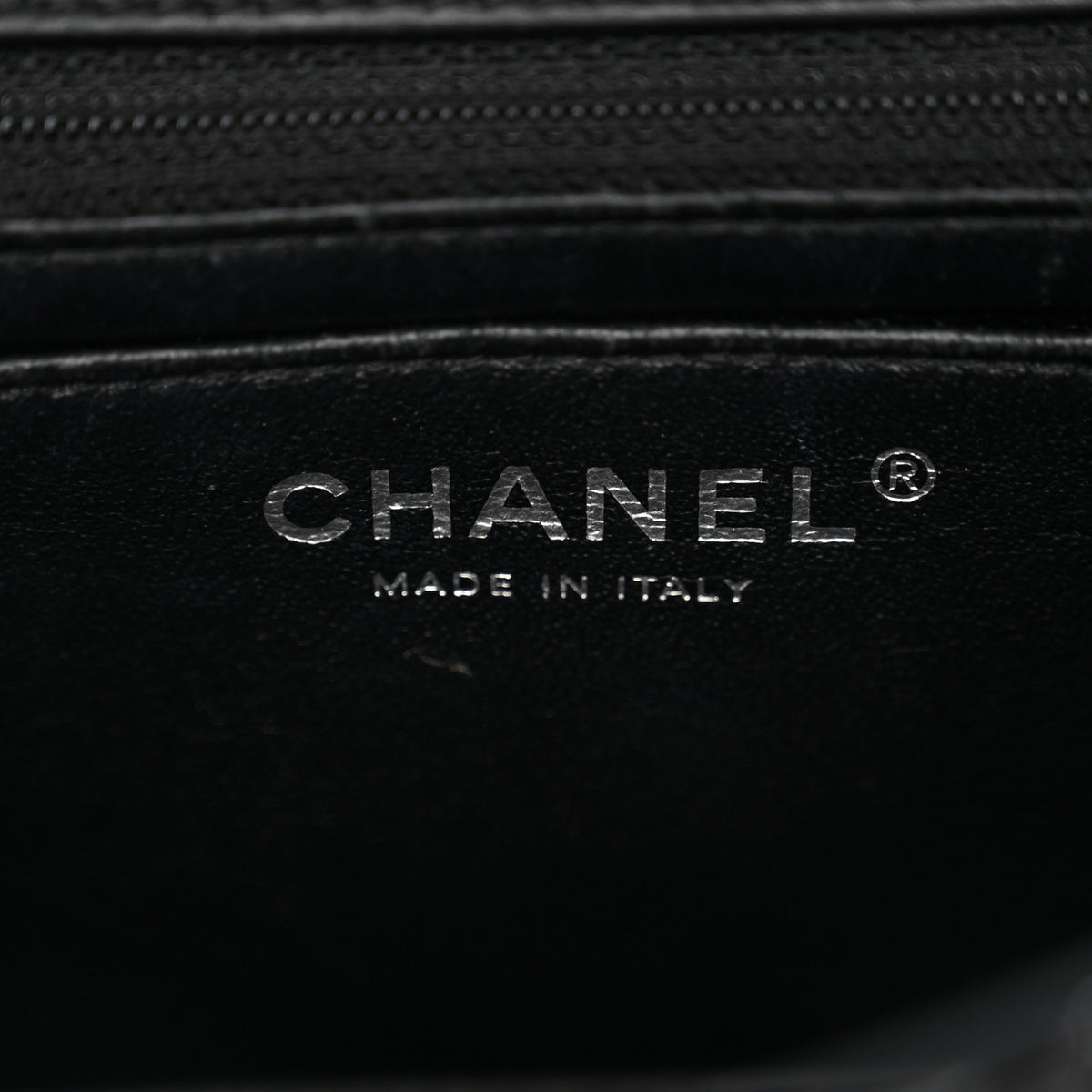 Chanel Patent Calfskin Chevron Quilted Mini Rectangular Flap Black 6 of 10