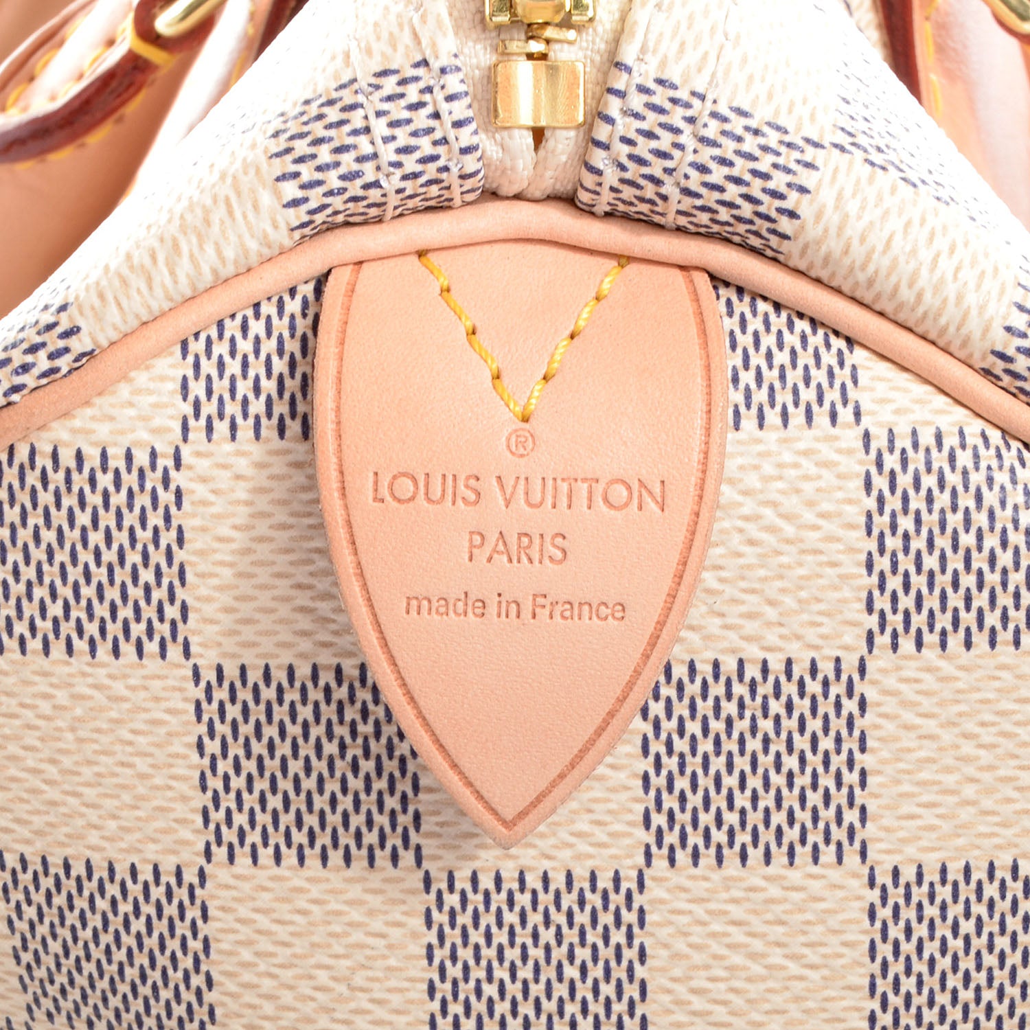 Louis Vuitton Damier Azur Speedy 30 8 of 8
