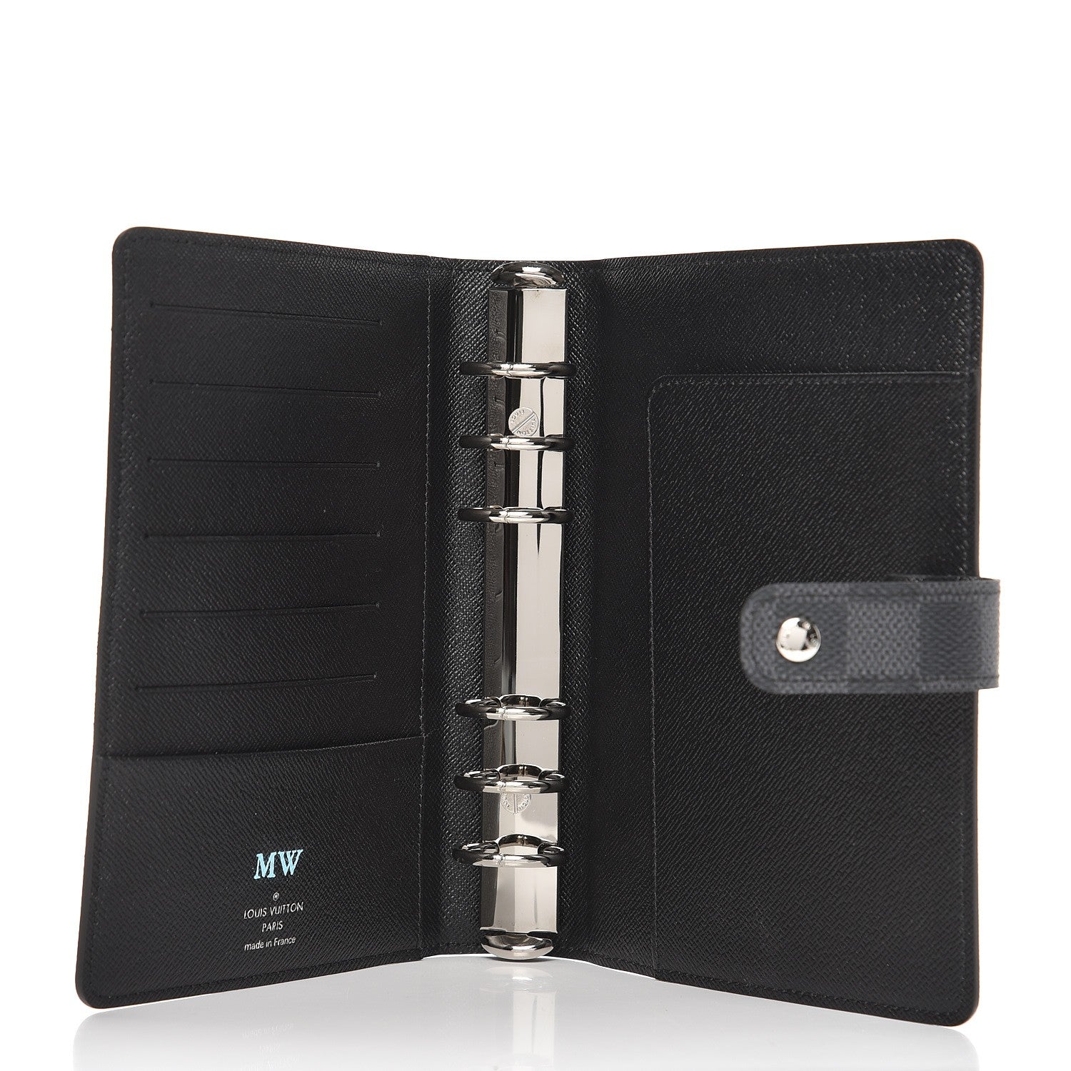 Louis Vuitton Damier Graphite Medium Ring Agenda Cover 5 of 6