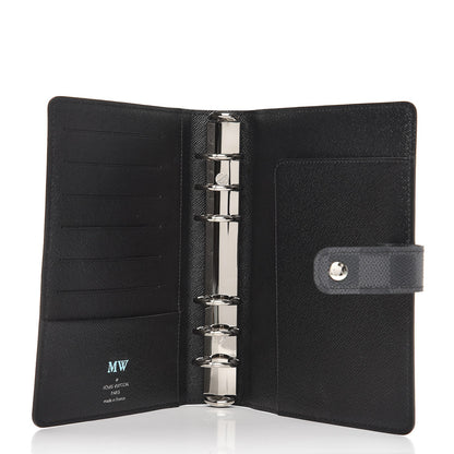 Louis Vuitton Damier Graphite Medium Ring Agenda Cover 5 of 6
