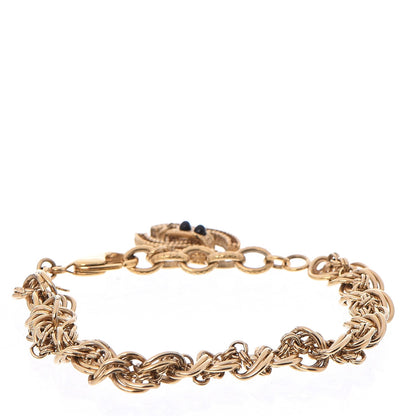 Chanel Chain Beaded CC Bracelet Gold 3 of 6