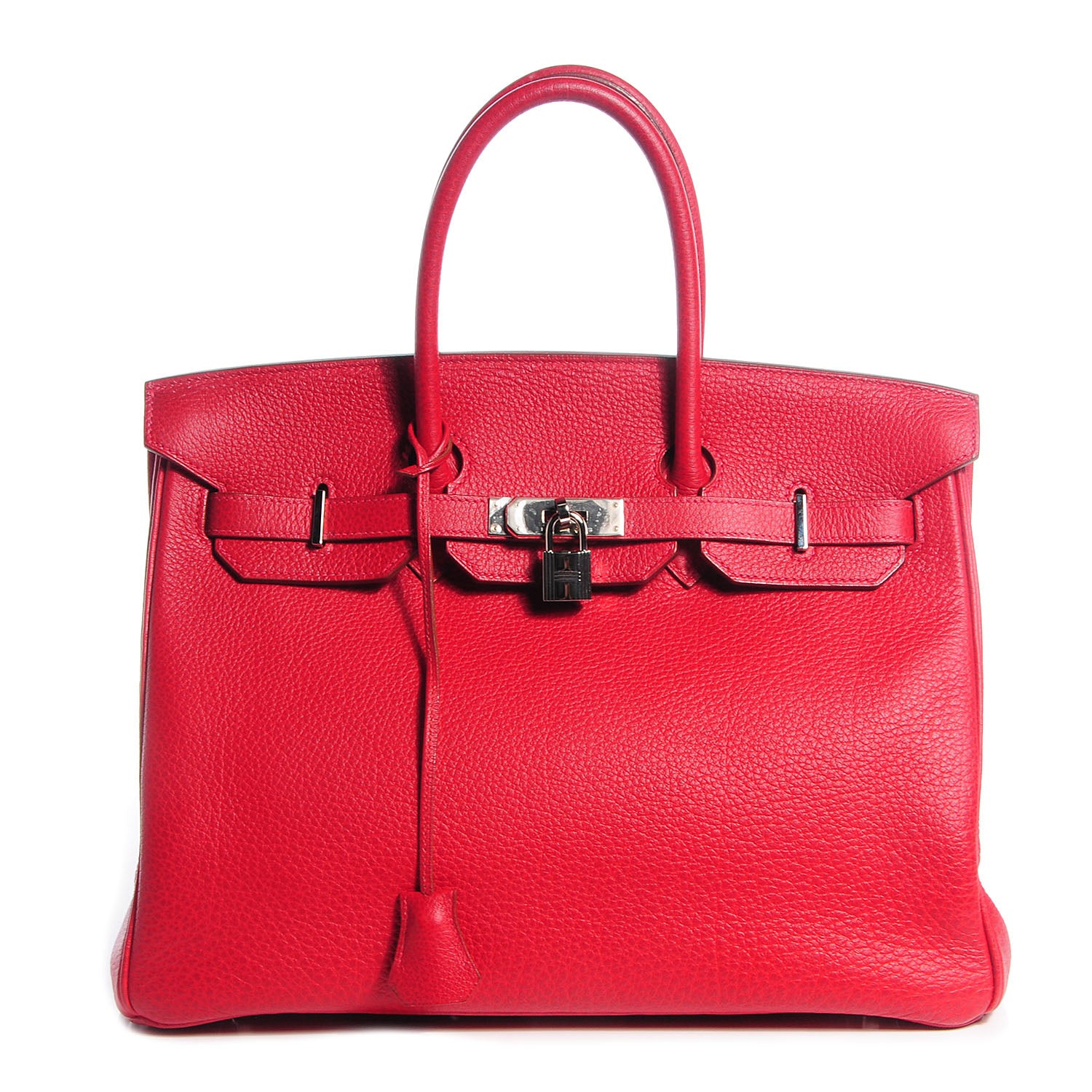 Hermes Buffle Skipper Birkin 35 Rouge Vif 1 of 28