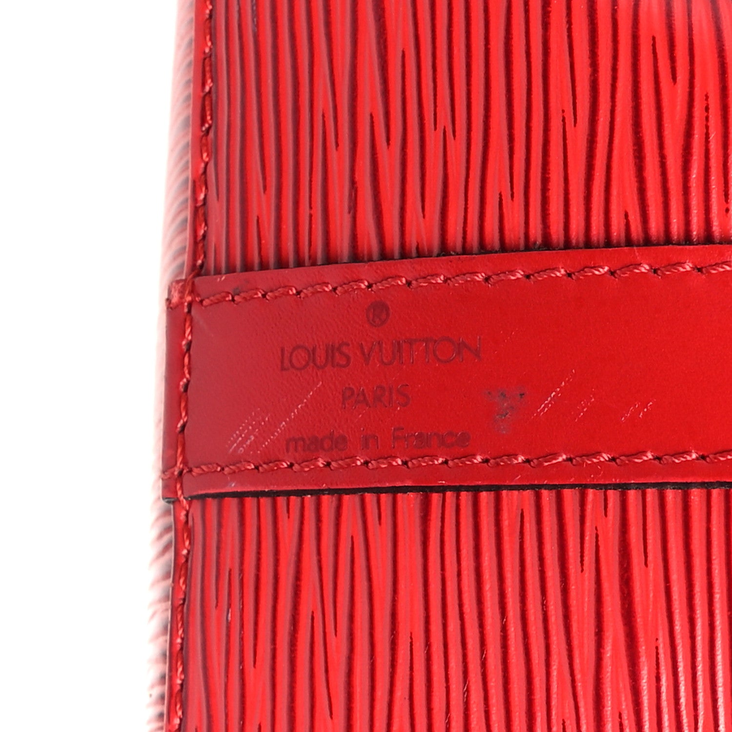 Louis Vuitton Epi Petit Noe Castillan Red 6 of 9