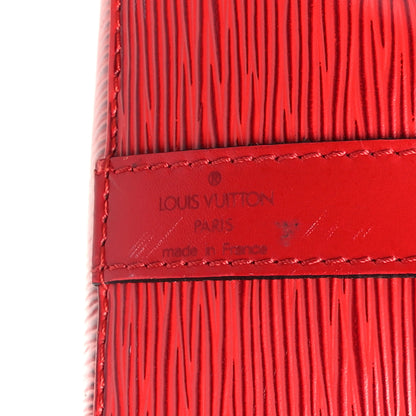 Louis Vuitton Epi Petit Noe Castillan Red 6 of 9