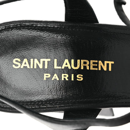 Saint Laurent Vendome Bianca 85 Platform Sandals 36.5 Black 9 of 12