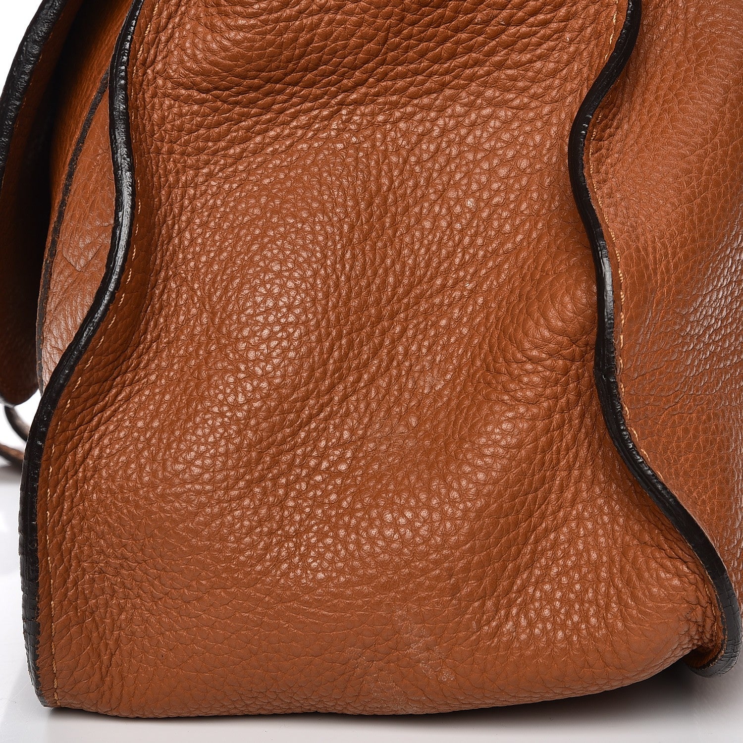 Chloe Calfskin Large Marcie Satchel Tan 8 of 19