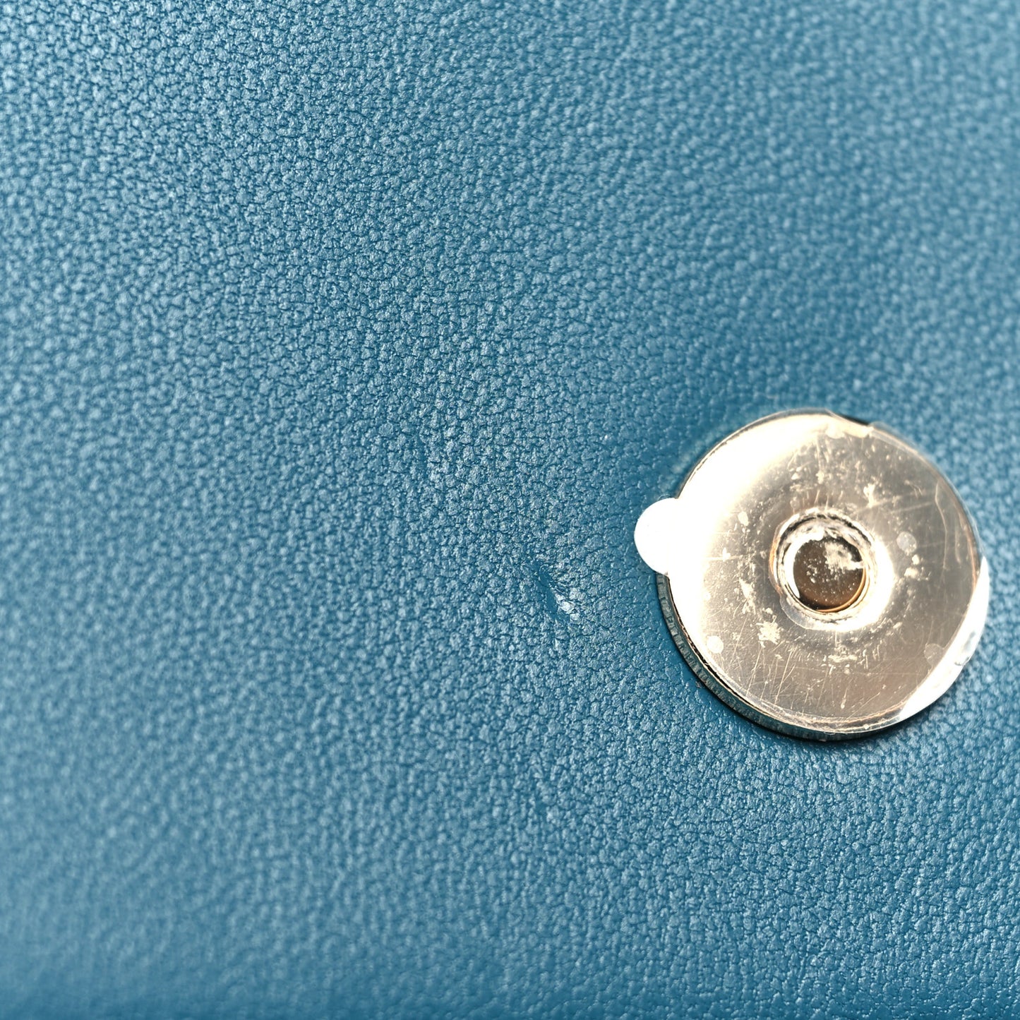 Lambskin Cannage Nano Lady Dior Pouch Deep Ocean