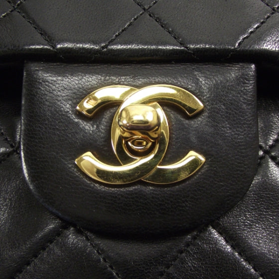 Lambskin Quilted Small Double Flap