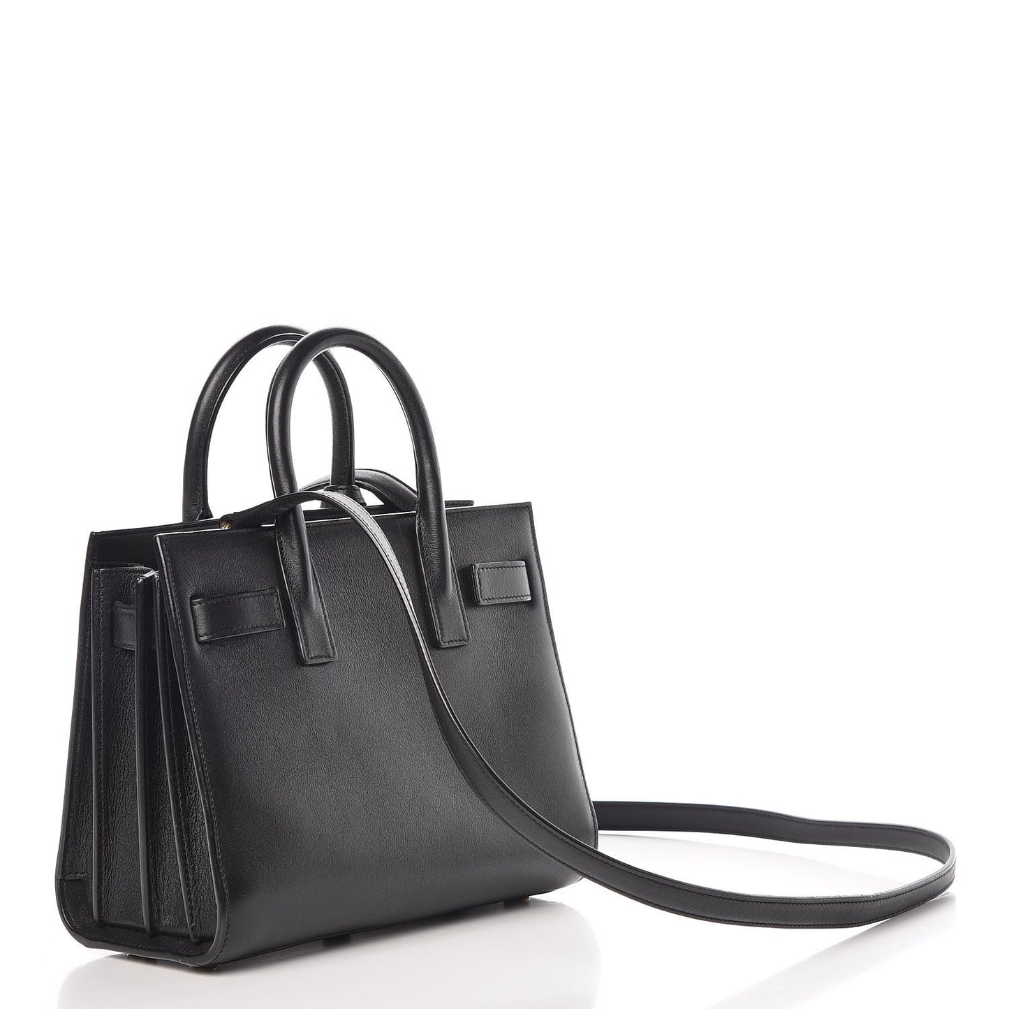 Calfskin Nano Sac de Jour Black