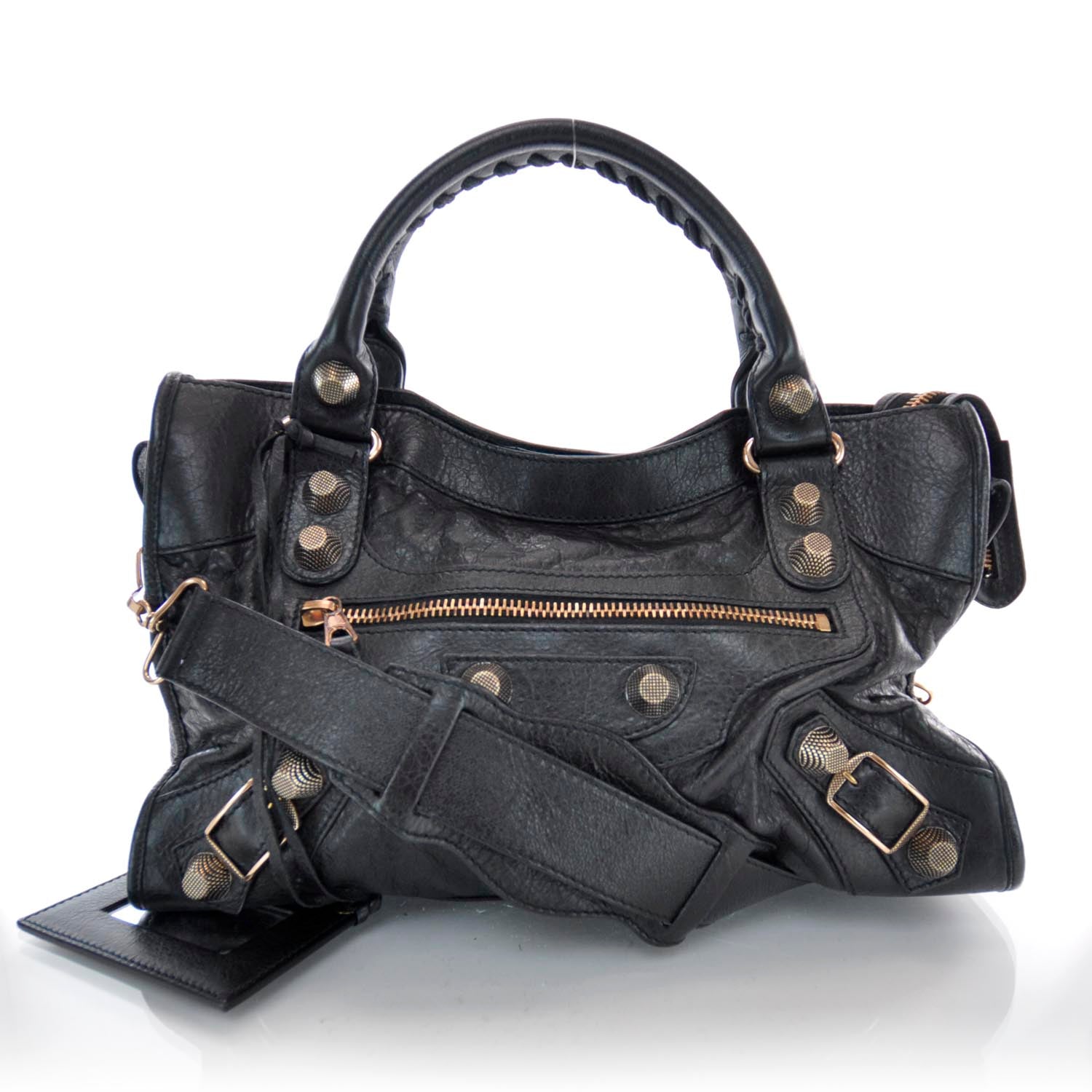 Balenciaga Agneau Giant 21 Rose Gold Hardware City Black 1 of 7