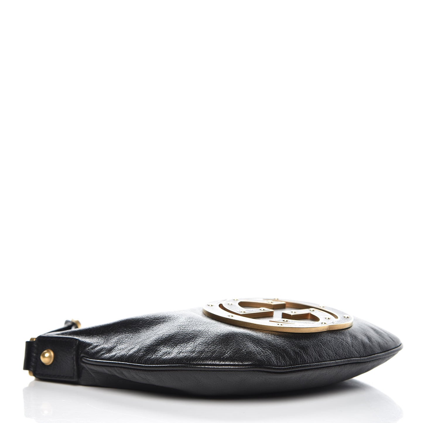 Calfskin Small Blondie Hobo Black