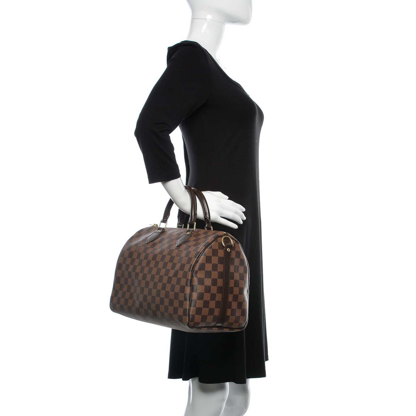 Damier Ebene Speedy Bandouliere 30
