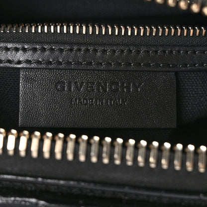 Givenchy Calfskin Crocodile Embossed Small Antigona Black 6 of 10