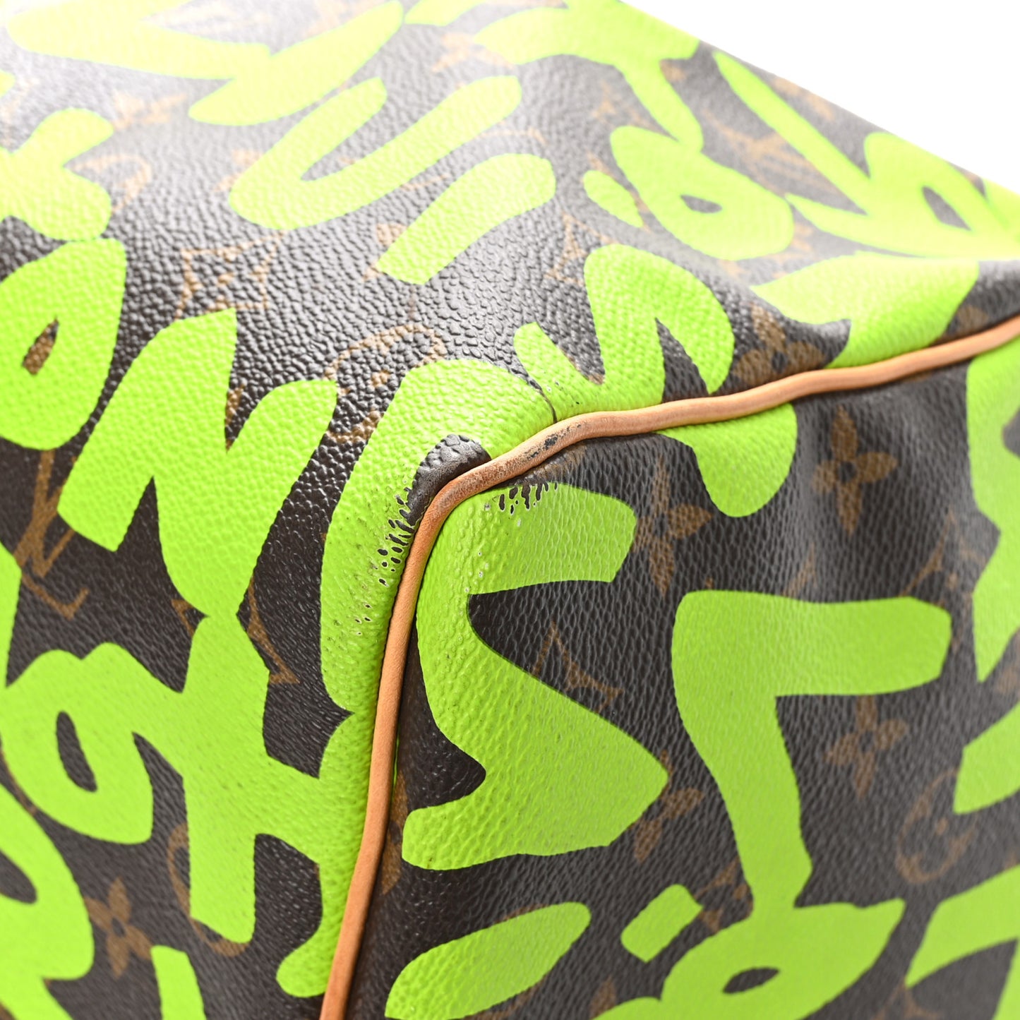Monogram Graffiti Keepall 50 Green