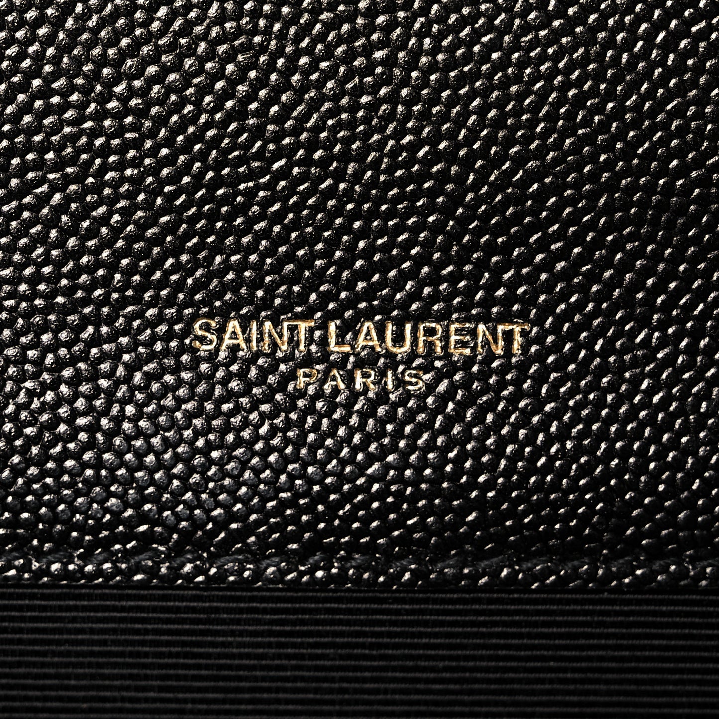 Grain De Poudre Textured Mixed Matelasse Triquilt Medium Monogram Satchel Black