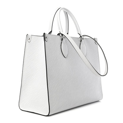 Louis Vuitton Epi Onthego MM White 2 of 5