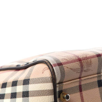 Burberry Haymarket Check Large Canterbury Tote Chocolate 8 of 16