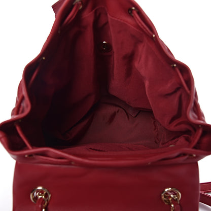 Chanel Lambskin Quilted Small Urban Spirit Backpack Dark Pink 5 of 7