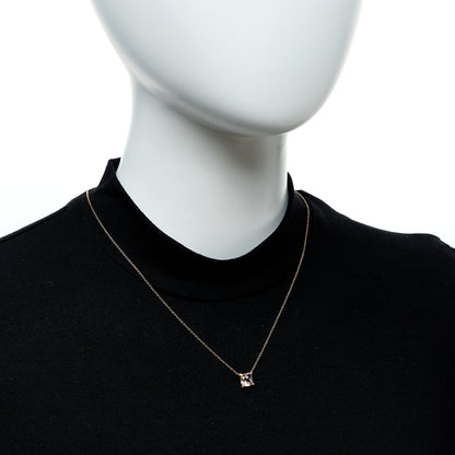 David Yurman 18K Rose Gold Diamond Morganite 7mm Petite Chatelaine Pendant Necklace 2 of 5