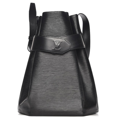 Louis Vuitton Epi Sac D'Epaule GM Black 1 of 7