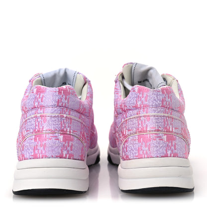 Chanel Tweed CC Sneakers 36 Pink 6 of 12