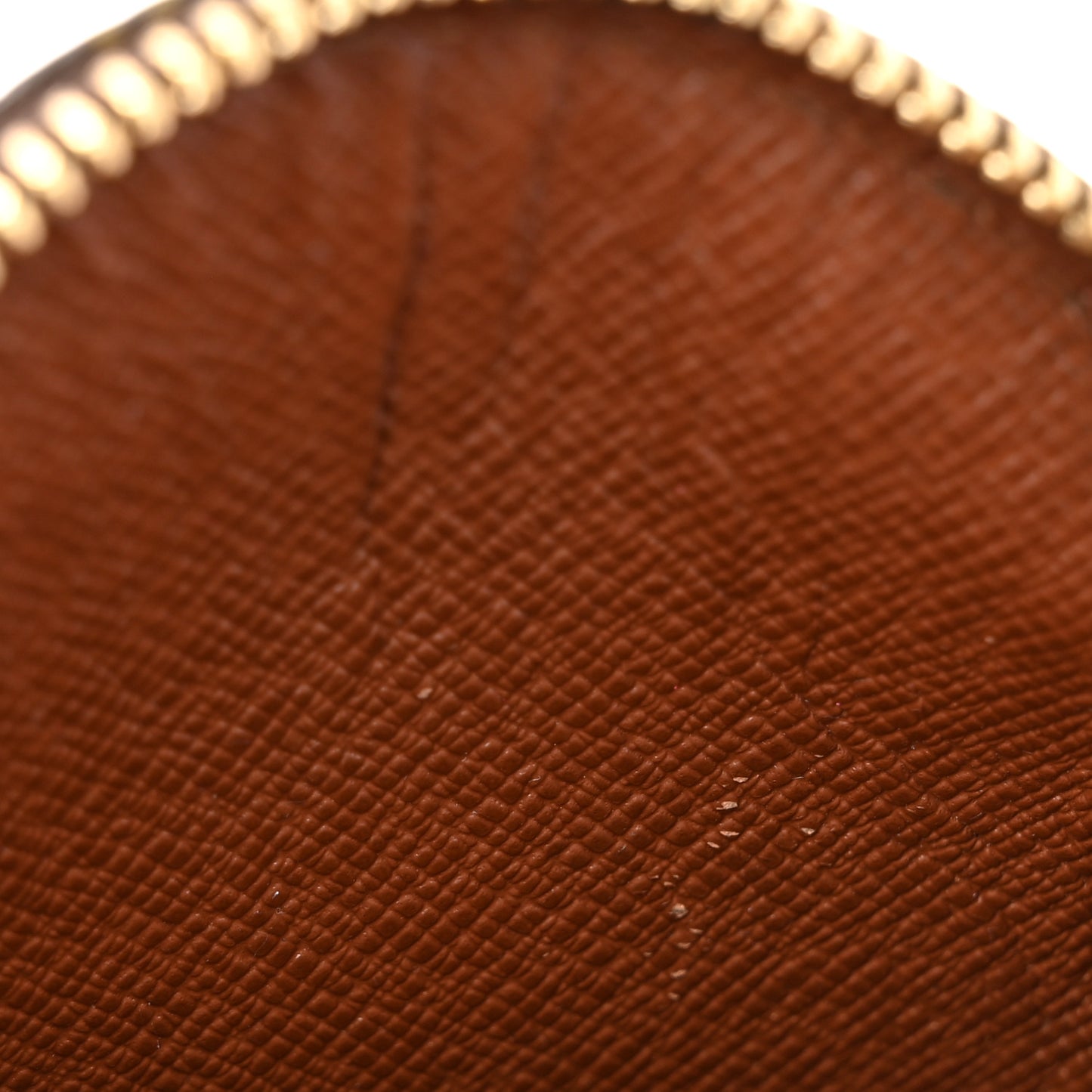 Monogram Round Coin Purse