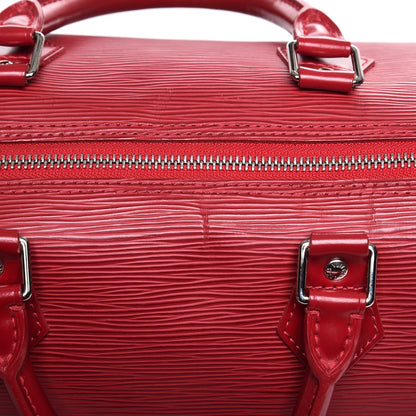 Louis Vuitton Epi Speedy 35 Rouge 8 of 8