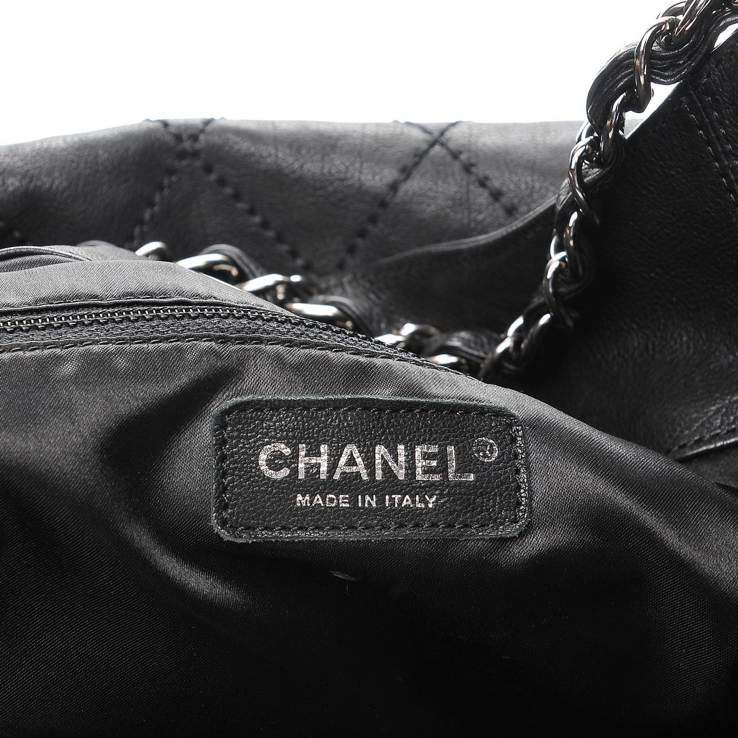 Calfskin Baby Coco Cabas Black