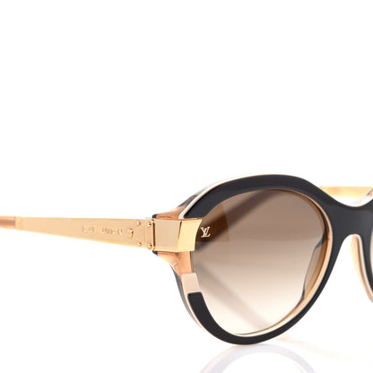 Louis Vuitton Petit Soupcon Cat Eye Sunglasses Z0487W Brown 7 of 8