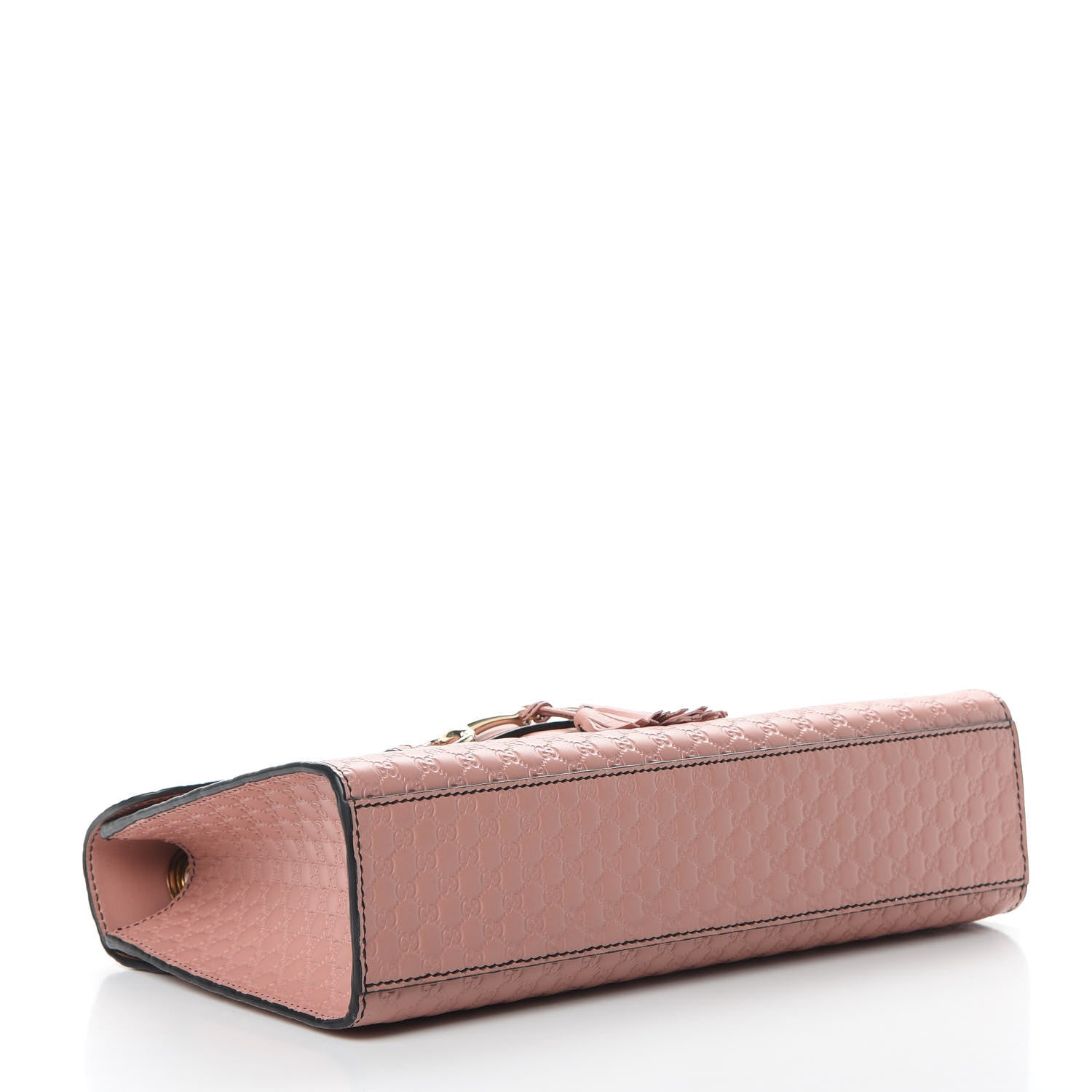 Gucci Microguccissima Medium Emily Chain Shoulder Bag Soft Pink 4 of 11