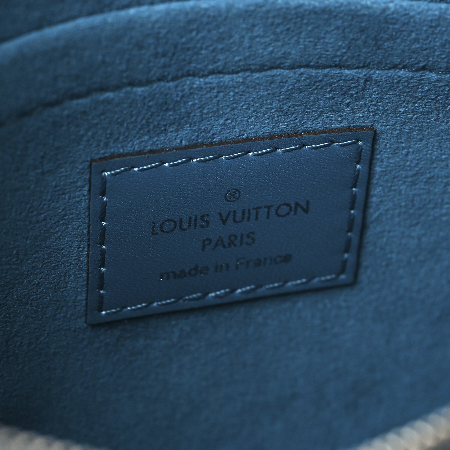 Louis Vuitton Epi Neverfull Pochette MM GM Cyan 6 of 7