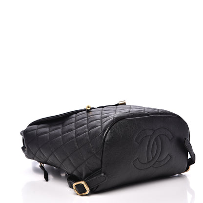 Chanel Caviar Quilted Filigree Backpack Black 3 of 11
