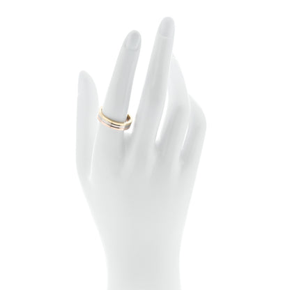 Cartier 18K Pink White Yellow Gold 4.8mm Vendome Louis Cartier Wedding Band Ring 57 8 2 of 5