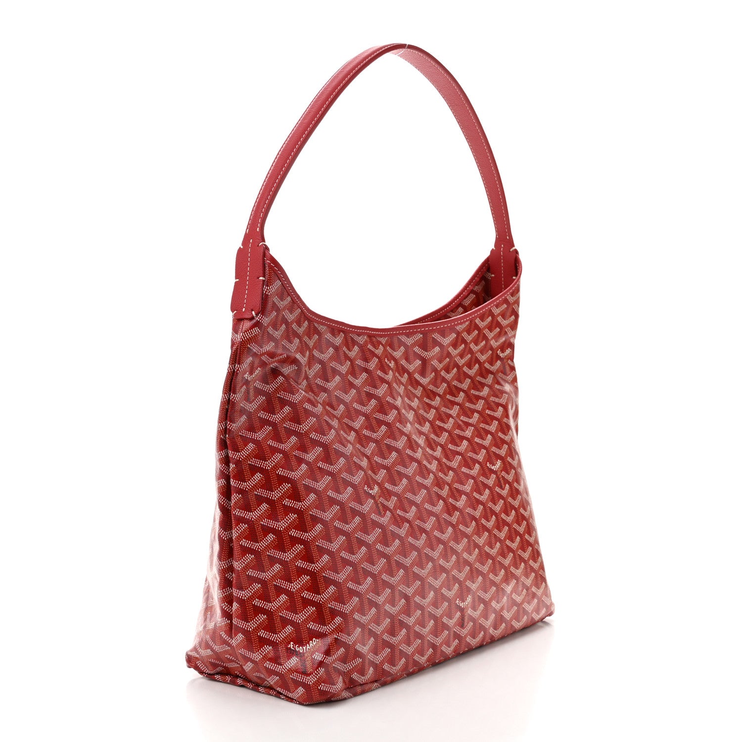 Goyard Goyardine Boheme Hobo Red 4 of 11
